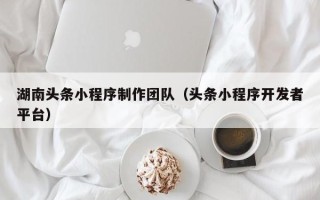涉县湖南头条小程序制作团队（头条小程序开发者平台）
